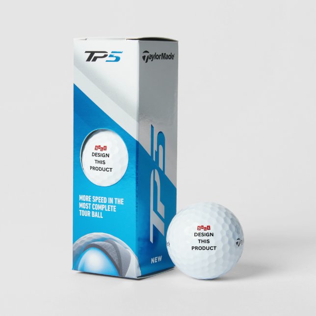 Balles De Golf VENTE ! Boules de golf - Taylor Made TP5 - 3 pack (Conditionnement)