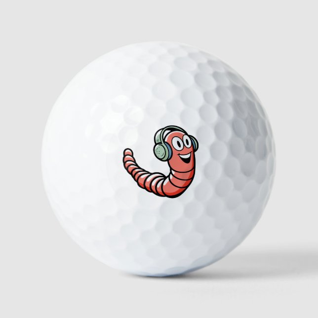 Balles De Golf Ver luisant musical (Recto)