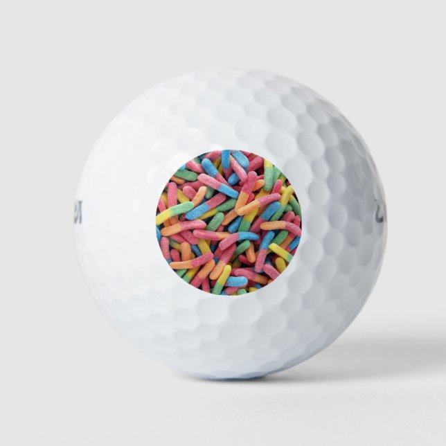 Balles De Golf Vers de gomme aigre (Devant)
