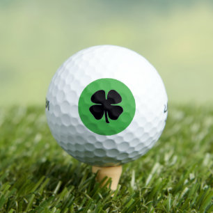 Balles de golf vert Wilson Ultra Black Clover 12 p