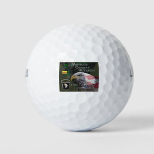 Balles De Golf Vétéran de combat de la 101e division aéroportée a