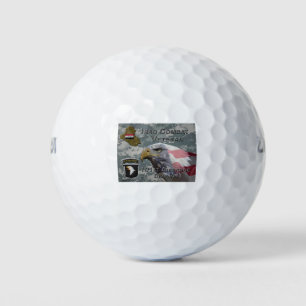 Balles De Golf Vétéran de combat de la 101e division aéroportée e
