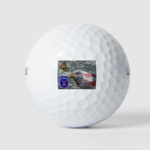 Balles De Golf Vétéran de combat de la 10e division de montagne e