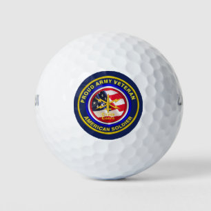 Balles De Golf Vétéran du Corps Cyber de l'Armée Fier