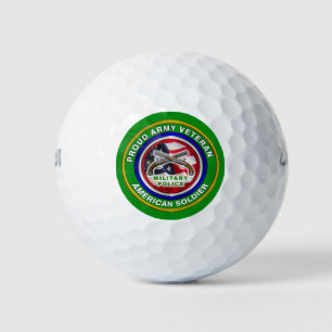 Balles De Golf Vétéran du Corps de la Police Militaire