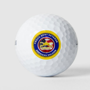 Balles De Golf Vétéran fière de l'arme blindée
