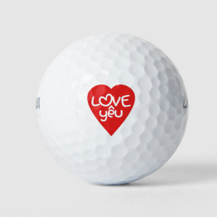 Balles De Golf Vietnamien Valentine Love Yêu Asian Wordplay