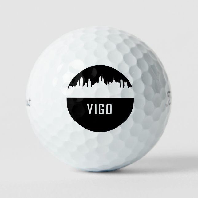Balles De Golf Vigo | cities of Spain (Recto)