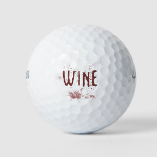 Balles De Golf Vin
