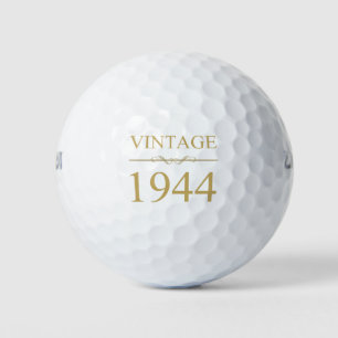 Balles De Golf Vintage 1944 80e anniversaire