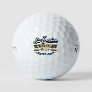 Balles de golf Vintage Athletic de San Francisco