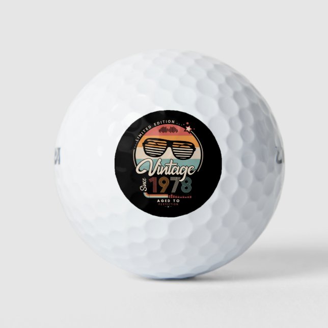 Balles De Golf Vintage depuis 1978 (Devant)