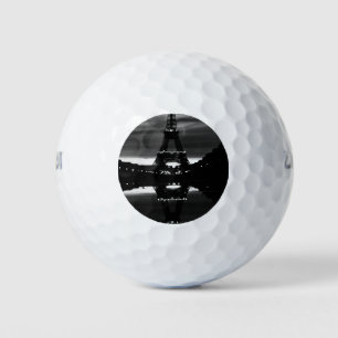 Balles De Golf Vintage France Paris Eiffel