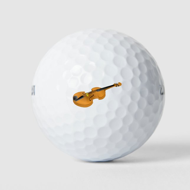 Balles De Golf Violon (Devant)