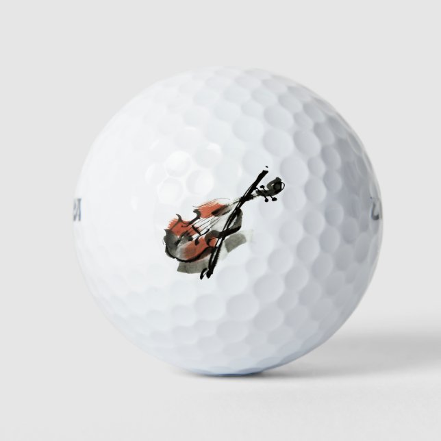 Balles De Golf Violon (Devant)