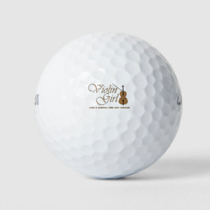 Balles De Golf Violon fille, comme une fille normale mais glacièr