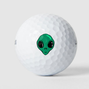 Balles De Golf Visage Alien