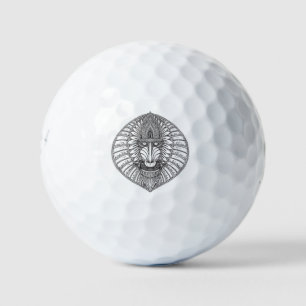 Balles De Golf Visage de babouin inspiré