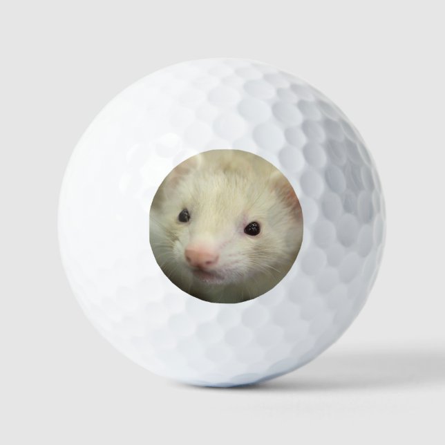 Balles De Golf Visage de furet (Recto)