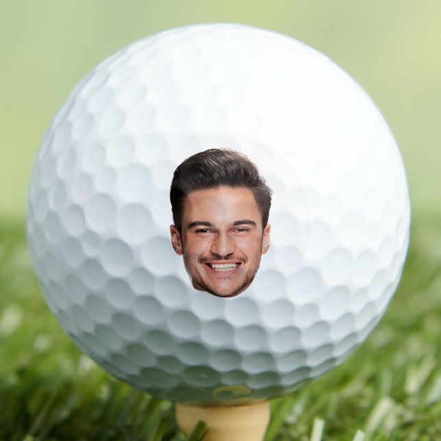 Balles De Golf Visage personnalisé sur mesure (Créateur téléchargé)
