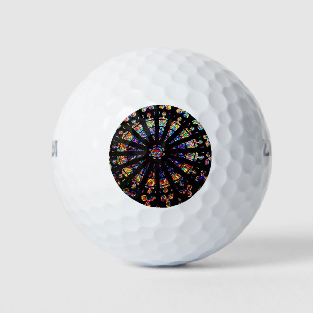 Balles De Golf vitraux de l'église couleurs (Devant)