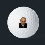 Balles De Golf Vladimir Poutine<br><div class="desc">vladimir,  poutine,  russie,  russe,  dictateur,  chef,  soviet union,  communisme,  communiste,  ussr</div>