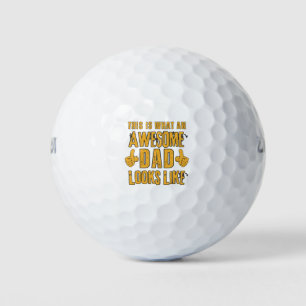 Balles De Golf Voici à quoi ressemble un papa génial