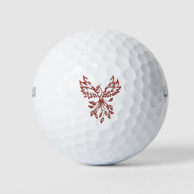 Balles De Golf Vol d'un Phoenix (Devant)