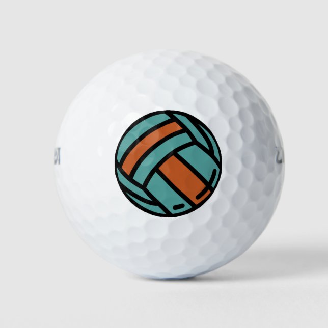 Balles De Golf volley-ball (Devant)