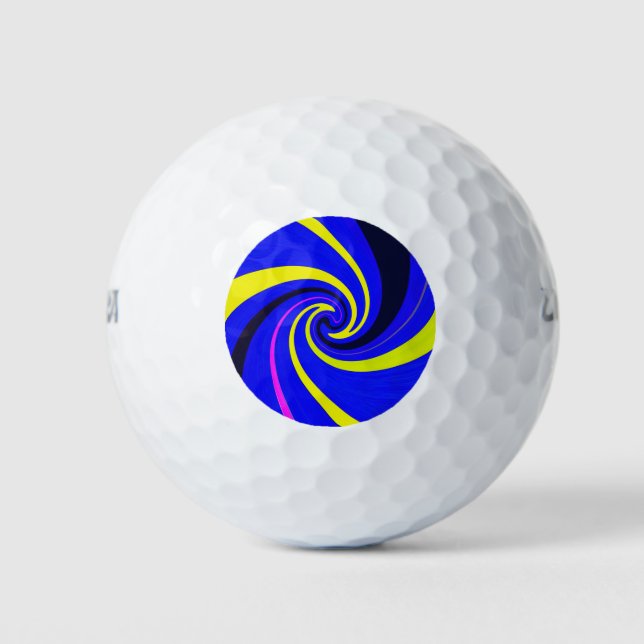 Balles De Golf Vortex bleu (Devant)
