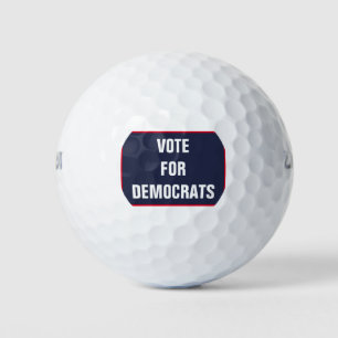 Balles De Golf Vote pour les élections démocrates de 2020