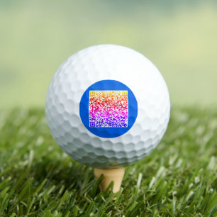 Balles De Golf Votre code QR Scan Stamp Boules de golf - Choisiss