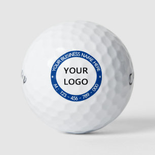 Balles De Golf Votre entreprise Logo Texte personnalisé Boules de