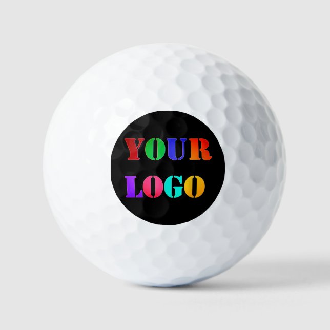 Balles De Golf Votre logo ou votre photo Boules de golf Timbre -  (Recto)