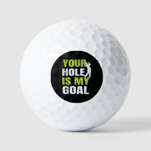Balles De Golf Votre Trou Est Mon Objectif - Golf Player Humour d
