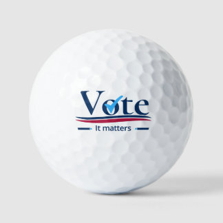Balles De Golf Votre vote compte