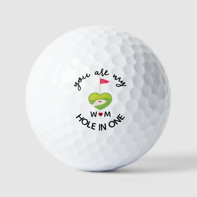 Balles De Golf Vous êtes mon trou dans un initié personnalisé Rom (Recto)