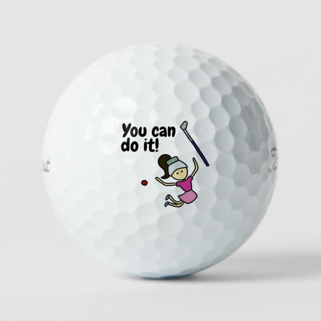 Balles De Golf Vous pouvez le faire Titleist Golf Balls (Recto)