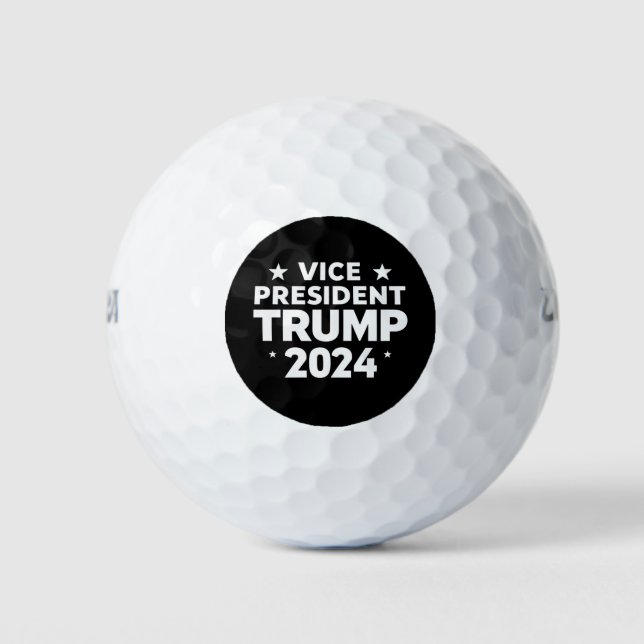 Balles De Golf VP Trump Funny Election Joe Biden Funny Citation (Devant)