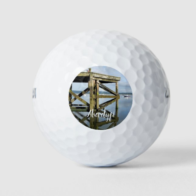 BALLES DE GOLF VUES DES ALLES (Devant)