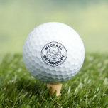 Balles De Golf Western Cowboy Cow Skull Logo Groomsmen Customisé<br><div class="desc">Cadeaux personnalisés pour les groomsmen avec thème western cowboy. Décoré de casquette de cowboy avec police vintage occidentale. Le texte et la couleur sont modifiables à l'aide de l'outil de conception pour s'adapter à votre occasion. Obtenez ce cadeau de personnaliser pour les mariages, les célibataires, les fiançailles ou toute autre...</div>