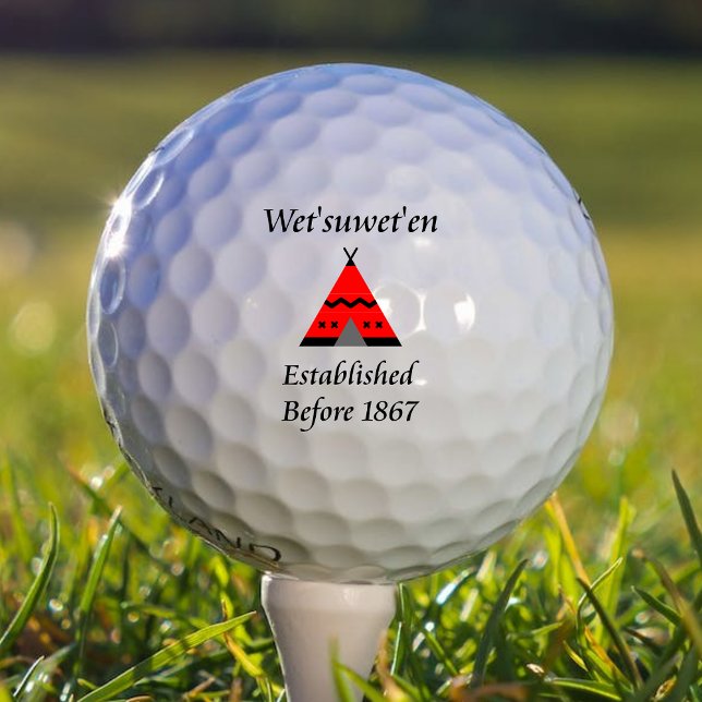 Balles De Golf Wet'suwet'en Canada Établi Avant 1867 Teepee (Créateur téléchargé)