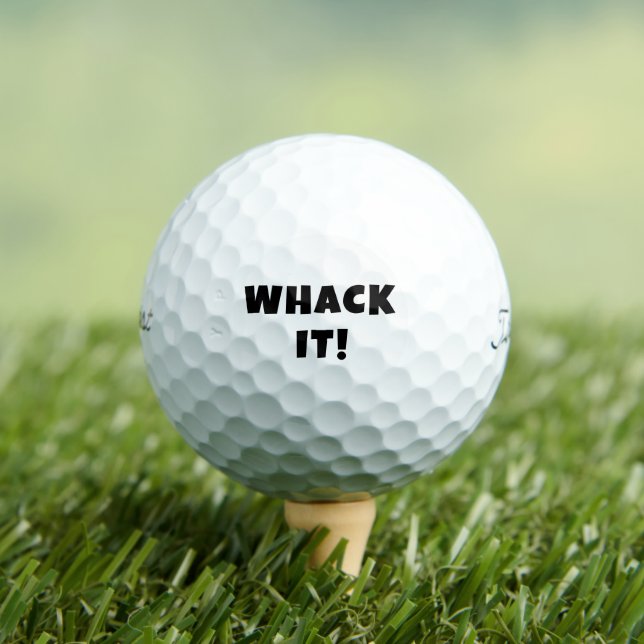 Balles De Golf Whack It ! (T-shirt Insitu)