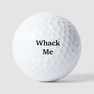 Balles De Golf Whack Me Golf Balls