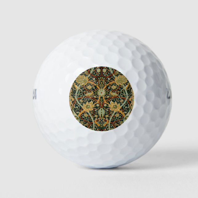 Balles De Golf William Morris Perse Art oriental de la moquette (Devant)