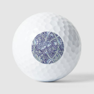 Balles De Golf William Morris Windrush fleurs bleues