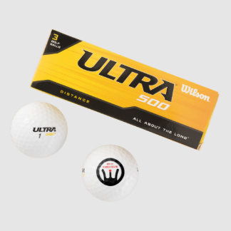 Balles De Golf Wilson "Down Range" Ultra 500 Golf Balls