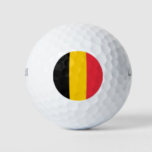 Balles De Golf Wilson Golf Ball avec drapeau de Belgique
