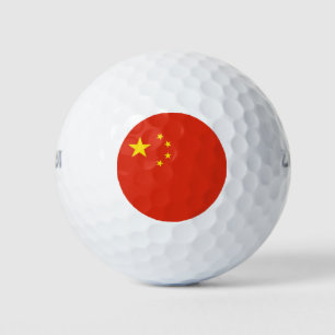 Balles De Golf Wilson Golf Ball avec drapeau de la Chine