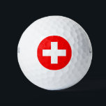 Balles De Golf Wilson Golf Ball avec drapeau de la Suisse<br><div class="desc">Élevez votre jeu de golf avec cette balle de golf Wilson exceptionnelle arborant le drapeau de la Suisse ! Conçu avec précision et des matériaux de qualité, ce ballon de golf Wilson n'est pas seulement pour jouer, c'est une célébration du patrimoine et de la fierté suisses. Le design audacieux présente...</div>